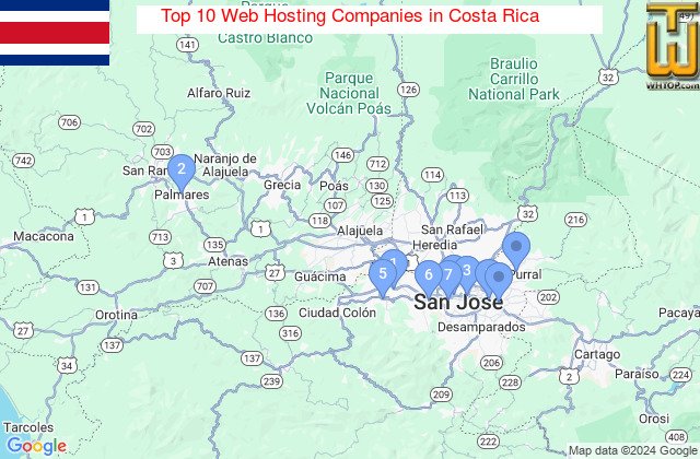 Costa Rica Top 10 Webhosting Companies Best Providers Cr Images, Photos, Reviews