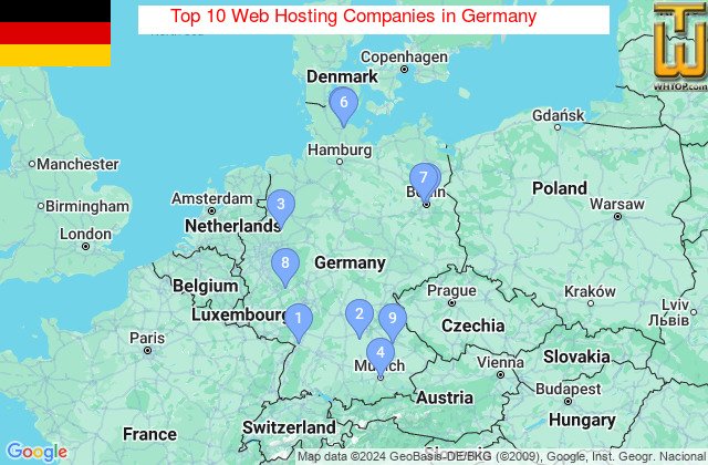 Germany Top 10 Webhosting Companies 2020 Best Providers De Images, Photos, Reviews